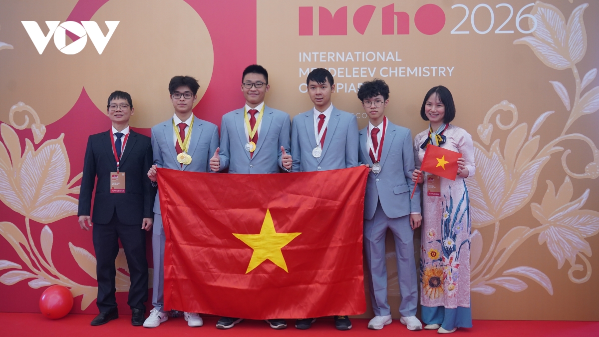 Thành tích của đội tuyển Việt Nam tại Olympic Hóa học Quốc tế Mendeleev lần thứ 60